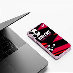Чехол iPhone 11 Pro матовый Farcry new dawn, цвет: 3D-розовый — фото 2