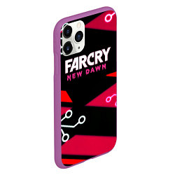 Чехол iPhone 11 Pro матовый Farcry new dawn, цвет: 3D-фиолетовый — фото 2