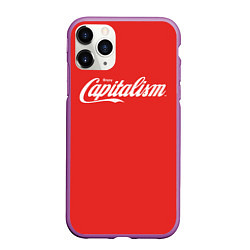 Чехол iPhone 11 Pro матовый Enjoy capitalism