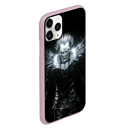 Чехол iPhone 11 Pro матовый Ryuk - Тетрадь смерти / 3D-Розовый – фото 2