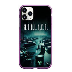 Чехол iPhone 11 Pro матовый S T A L K E R - City