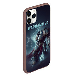 Чехол iPhone 11 Pro матовый Warhammer - game, цвет: 3D-коричневый — фото 2