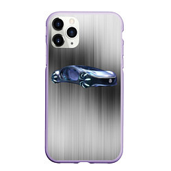 Чехол iPhone 11 Pro матовый Mercedes-benz AVTR, цвет: 3D-светло-сиреневый