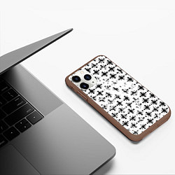 Чехол iPhone 11 Pro матовый Farcry ubisoft pattern, цвет: 3D-коричневый — фото 2