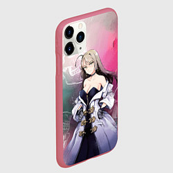 Чехол iPhone 11 Pro матовый Маг Лоррейн - Нежеланно бессмертный авантюрист, цвет: 3D-малиновый — фото 2