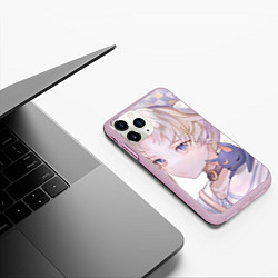 Чехол iPhone 11 Pro матовый Sailor Moon Усаги Цукино, цвет: 3D-розовый — фото 2