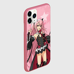 Чехол iPhone 11 Pro матовый Крул Цепеш из Последнего Серафима, цвет: 3D-малиновый — фото 2