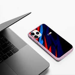 Чехол iPhone 11 Pro матовый M power - цвета бмв, цвет: 3D-розовый — фото 2