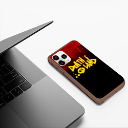 Чехол iPhone 11 Pro матовый Death land Bokuyaba, цвет: 3D-коричневый — фото 2