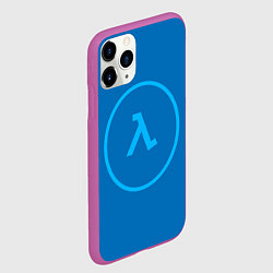 Чехол iPhone 11 Pro матовый Blue Shift, цвет: 3D-фиолетовый — фото 2