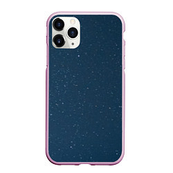 Чехол iPhone 11 Pro матовый Звездная россыпь, цвет: 3D-розовый