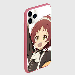 Чехол iPhone 11 Pro матовый Реинкарнация Безработного Айша Грейрат, цвет: 3D-малиновый — фото 2