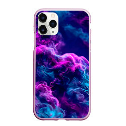 Чехол iPhone 11 Pro матовый Огонь инферно - inferno oroginal, цвет: 3D-розовый