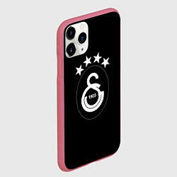 Чехол iPhone 11 Pro матовый Galatasaray sport, цвет: 3D-малиновый — фото 2