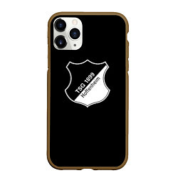 Чехол iPhone 11 Pro матовый Hoffenheim, цвет: 3D-коричневый