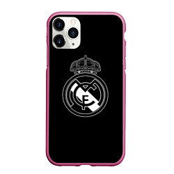Чехол iPhone 11 Pro матовый Barcelona fc sport club, цвет: 3D-малиновый