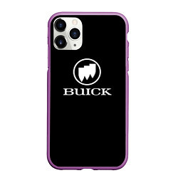 Чехол iPhone 11 Pro матовый Buick avto, цвет: 3D-фиолетовый