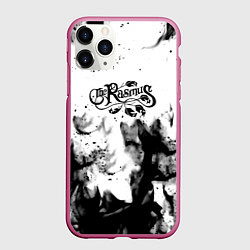 Чехол iPhone 11 Pro матовый Rasmus smoke steel, цвет: 3D-малиновый