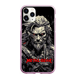 Чехол iPhone 11 Pro матовый Venom Snake Metal gear game, цвет: 3D-розовый