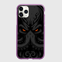 Чехол iPhone 11 Pro матовый Иллитид иллюстрация, цвет: 3D-фиолетовый