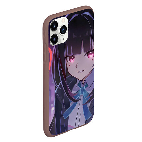 Чехол iPhone 11 Pro матовый Honkai Star Rail Sparkle smile / 3D-Коричневый – фото 2