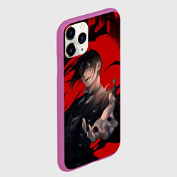 Чехол iPhone 11 Pro матовый Темный дворецкий Себастьян, цвет: 3D-фиолетовый — фото 2