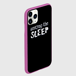 Чехол iPhone 11 Pro матовый Among the Sleep, цвет: 3D-фиолетовый — фото 2