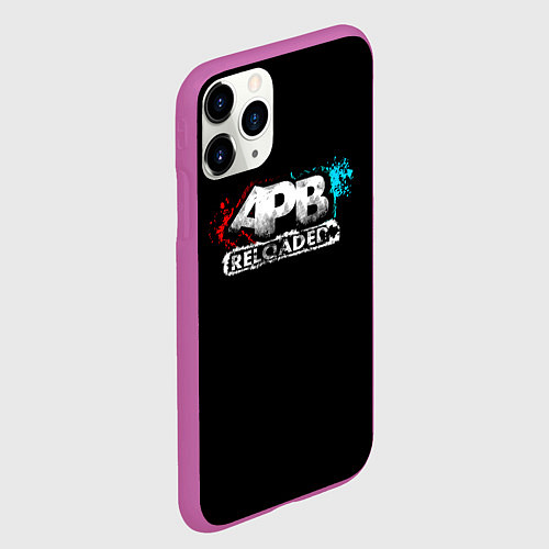 Чехол iPhone 11 Pro матовый APB Reloaded / 3D-Фиолетовый – фото 2