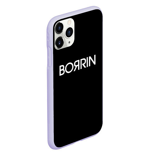 Чехол iPhone 11 Pro матовый Боярин boяrin / 3D-Светло-сиреневый – фото 2