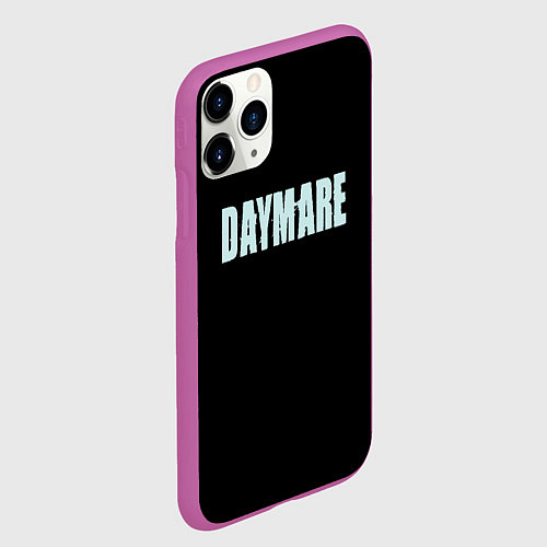 Чехол iPhone 11 Pro матовый Daymare 1998 / 3D-Фиолетовый – фото 2