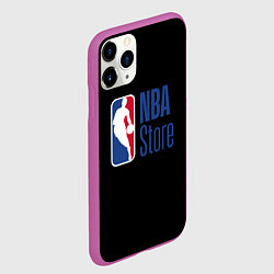 Чехол iPhone 11 Pro матовый NBA store, цвет: 3D-фиолетовый — фото 2