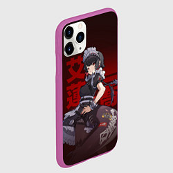 Чехол iPhone 11 Pro матовый Ellen Joe - Zenless Zone Zero, цвет: 3D-фиолетовый — фото 2