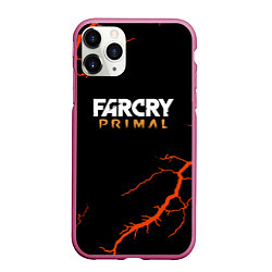 Чехол iPhone 11 Pro матовый Farcry storm, цвет: 3D-малиновый