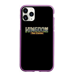 Чехол iPhone 11 Pro матовый Kingdom rpg, цвет: 3D-фиолетовый