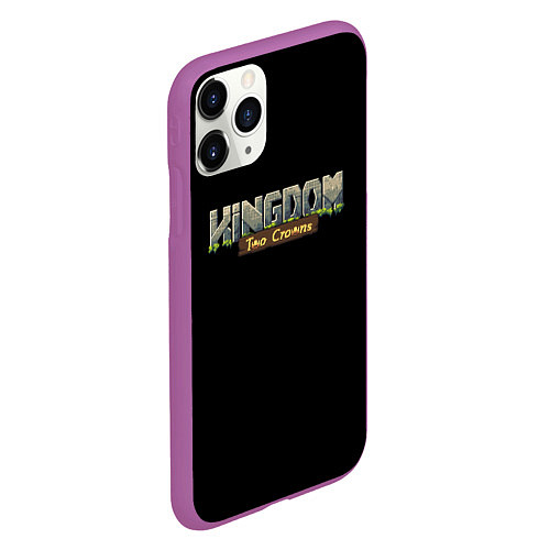 Чехол iPhone 11 Pro матовый Kingdom rpg / 3D-Фиолетовый – фото 2