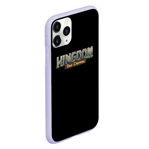Чехол iPhone 11 Pro матовый Kingdom rpg / 3D-Светло-сиреневый – фото 2