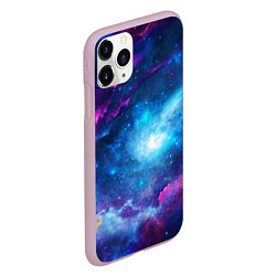 Чехол iPhone 11 Pro матовый Комета, цвет: 3D-розовый — фото 2