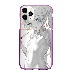 Чехол iPhone 11 Pro матовый Sousou no Frieren Фрирен beautiful sexy, цвет: 3D-фиолетовый