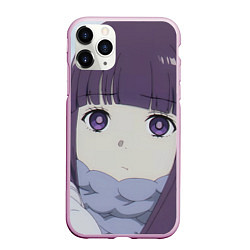 Чехол iPhone 11 Pro матовый Sousou no Frieren Ферн sad face, цвет: 3D-розовый