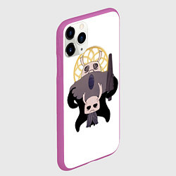 Чехол iPhone 11 Pro матовый Hollow Knight Могучий Зот, цвет: 3D-фиолетовый — фото 2