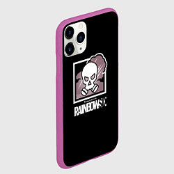 Чехол iPhone 11 Pro матовый Радуга экшен гейм, цвет: 3D-фиолетовый — фото 2