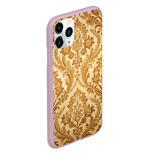 Чехол iPhone 11 Pro матовый Обои / 3D-Розовый – фото 2