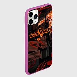 Чехол iPhone 11 Pro матовый CSGO howl kase, цвет: 3D-фиолетовый — фото 2