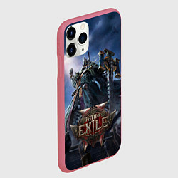 Чехол iPhone 11 Pro матовый Люмериус Path of exile 2, цвет: 3D-малиновый — фото 2