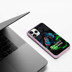 Чехол iPhone 11 Pro матовый Mo & Krill Deadlock, цвет: 3D-розовый — фото 2