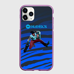 Чехол iPhone 11 Pro матовый Deadlock Shiv, цвет: 3D-фиолетовый