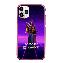 Чехол iPhone 11 Pro матовый Yamato Deadlock, цвет: 3D-малиновый