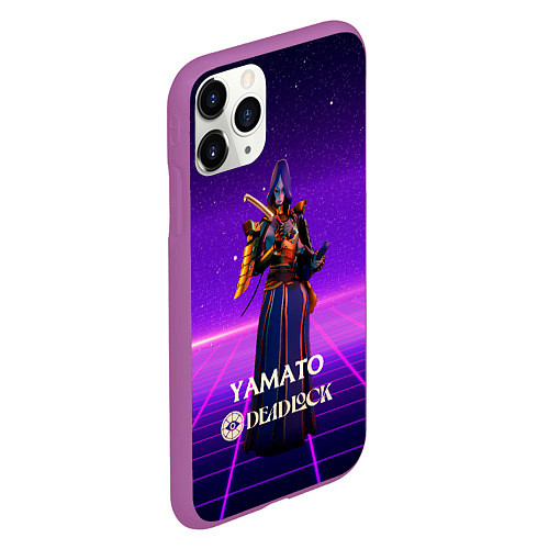 Чехол iPhone 11 Pro матовый Yamato Deadlock / 3D-Фиолетовый – фото 2