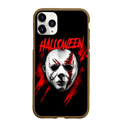 Чехол iPhone 11 Pro матовый Halloween Michael Myers