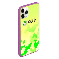 Чехол iPhone 11 Pro матовый Xbox camo, цвет: 3D-фиолетовый — фото 2